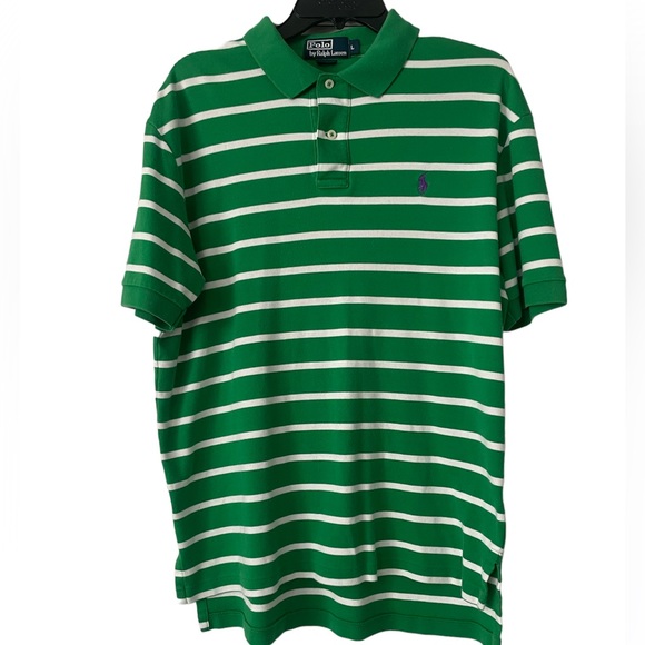 Polo Ralph Lauren Other - Men green and white Polo size Large
